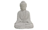 G. Wurm Dekofigur Buddha aus Polyresin, 13 cm