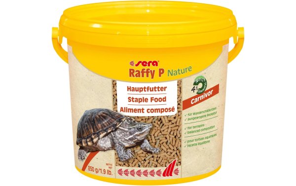 sera Hauptfutter Raffy P Nature, 300 ml, 850g