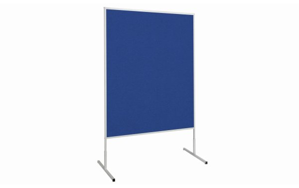 Maul Moderationswand MAULstandard  120 cm x 150 cm, Blau