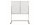 Maul Mobiles Whiteboard MAULpro 150 cm x 100 cm, Grau/Weiss