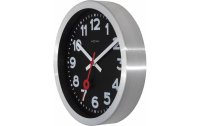 NeXtime Wanduhr Station Ø 19 cm Schwarz