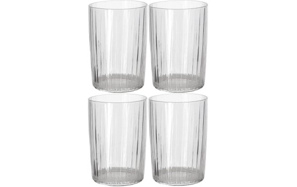 Bitz Trinkglas Kusintha 280 ml, 4 Stück, Transparent