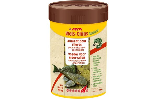 sera Wels-Chips Nature, 100 ml, 38g