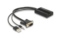 Delock Adapter mit Audio HDMI - VGA