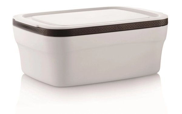 Tupperware Brotkasten Bread Smart Large 38 x 26.5 x 15.5 cm, Weiss