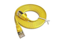 SLIM Slimpatchkabel  Cat 6, STP, 0.15 m, Gelb