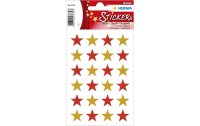Herma Stickers Weihnachtssticker Sterne 1 Blatt à...