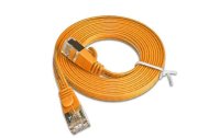 SLIM Slimpatchkabel  Cat 6, STP, 0.15 m, Orange