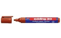 edding Permanent-Marker 30 Braun