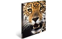 HERMA Gummibandmappe A4 Leopard, Polypropylen, mit...