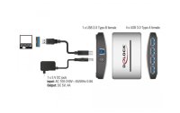 Delock USB-Hub 61762 USB 3.0 - 4x Typ-A