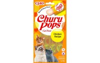 CIAO Churu Katzen-Snack Pops Huhn, 4 x 15 g