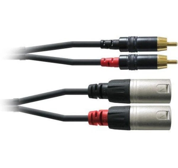 Cordial Audio-Kabel CFU 6 MC Cinch - XLR 6 m