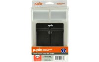 Jupio Videokamera-Akku Value Pack 2x LP-E6N U + dual Ladegerät