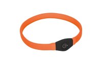 Karlie Leuchtring Visio Light LED Langhaar, orange