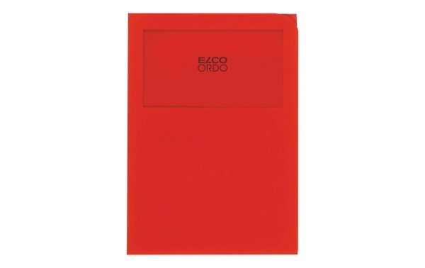 ELCO Sichthülle Ordo Classico Rot, ohne Vordruck, 100 Stück