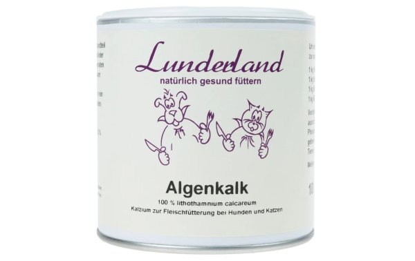 Lunderland Hunde-Nahrungsergänzung Algenkalk, 100 g