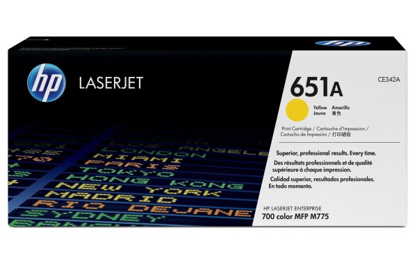 HP Toner Nr. 651A (CE342A) Yellow