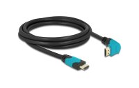 Delock Kabel Unten gewinkelt 8K 60Hz HDMI - HDMI, 2 m