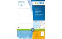 HERMA Adressetiketten Premium A4 99.1 x 57 mm, Weiss