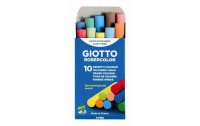 Giotto Wandtafelkreide 10 Stück, Mehrfarbig