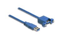 Delock USB 3.0-Adapterkabel USB A - USB A 1 m