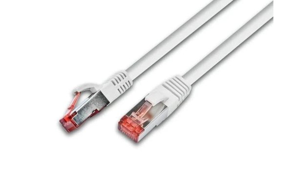 Wirewin Patchkabel  Cat 6, S/FTP, 4 m, Weiss