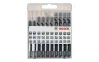 Bosch Professional Stichsägeblätter-Set Basic for Wood, 10-teilig