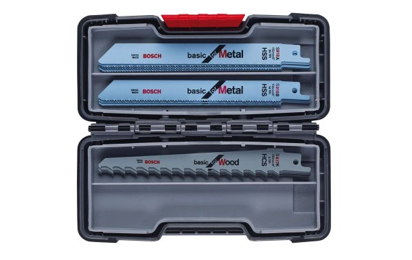 Bosch Professional Säbelsägeblätter-Set Wood & Metal, 15-teilig