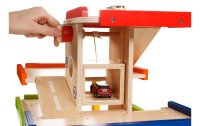 Goki Spielzeuggarage Parkhaus aus Holz