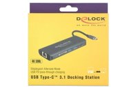 Delock Dockingstation USB3.1 Typ-C – HDMI/LAN/SD/USB-A/USB-C PD