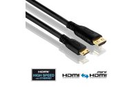 PureLink Kabel HDMI - Mini-HDMI (HDMI-C), 1 m