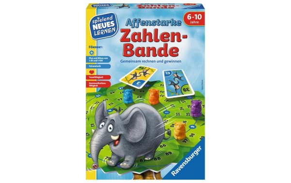 Ravensburger Kinderspiel Affenstarke Zahlenbande