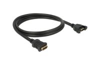 Delock Verlängerungskabel zum Einbau, 4K 30Hz HDMI - HDMI, 1 m