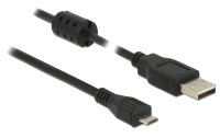 Delock USB 2.0-Kabel  USB A - Micro-USB B 2 m