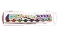 Giotto Wasserfarbe Glitzereffekt , Mehrfarbig, 8 Farben
