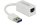 Delock Netzwerk-Adapter USB-A - RJ45 1Gbps, Weiss