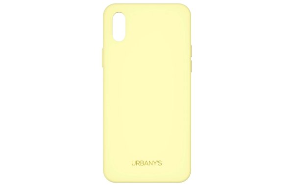 Urbanys Back Cover Bitter Lemon Silicone iPhone X/XS