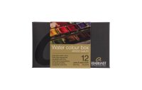 Rembrandt Aquarellfarbe Water colour box 12 Näpfchen, Mehrfarbig