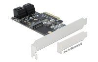 Delock SATA-Controller 4Port SATA & 1Port M.2 SATA PCI-Express-x4