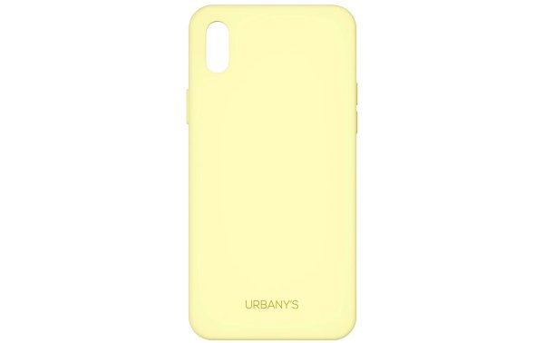 Urbanys Back Cover Bitter Lemon Silicone iPhone XR