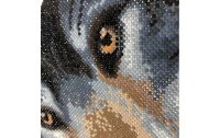 CRAFT Buddy Bastelset Crystal Art Kit Wolf 30 x 30 cm