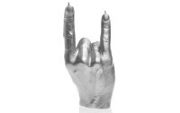 Candellana Kerze Hand Rock Silber