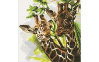 CRAFT Buddy Bastelset Crystal Art Kit Friendly Giraffes...