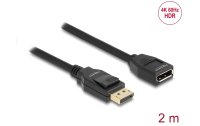 Delock Verlängerungskabel 4K 60 Hz DisplayPort - DisplayPort, 2 m