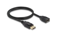 Delock Verlängerungskabel 4K 60 Hz DisplayPort - DisplayPort, 1 m