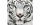 CRAFT Buddy Bastelset Crystal Art Kit White Tiger 30 x 30 cm