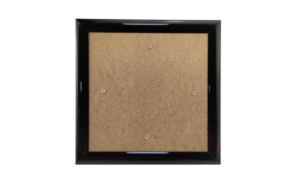 CRAFT Buddy Bastelset Zubehör Crystal Art Frame Schwarz 21 x 21 cm