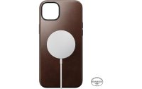 Nomad Back Cover Modern Leather Horween iPhone 15 Plus Schwarz