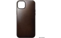 Nomad Back Cover Modern Leather Horween iPhone 15 Plus Schwarz